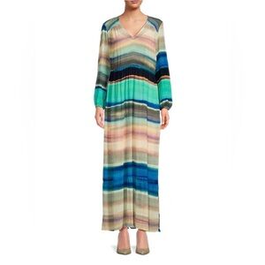 Marie Oliver Silk Maxi Dress